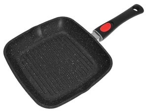 King Hoff GRANITINĖ GRILIO KEPTUVĖ 24cm KINGHOFF KH-1510 Nuimama rankena.