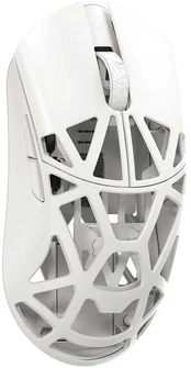 WLMouse Beast X Mini Pro Solid Sides, Omron Opticals Switches, White kaina