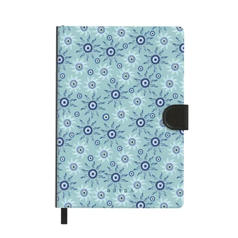 Blue Gaze - Notebook, A5 (14.8 x 21cm) / Grid