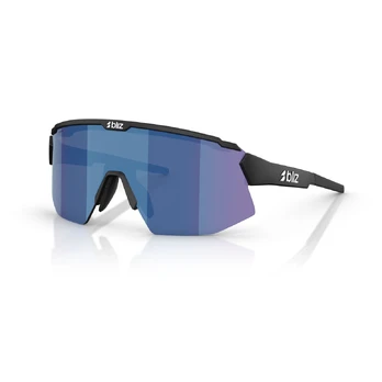 BLIZ Breeze Small akiniai | Matte Black - Smoke Blue Multicolour