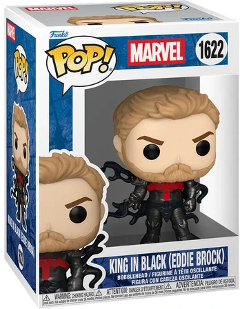 Funko POP figure Marvel King in Juodas Eddie Brock