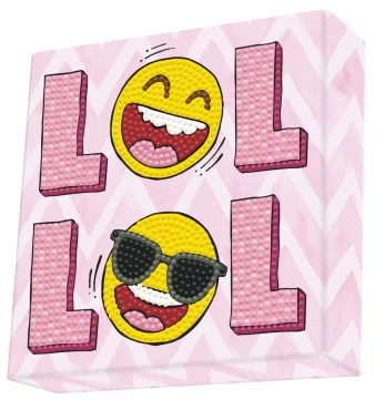 DOTZ BOX kūrybinis rinkinys piešimas deimantais LOL 15x15cm, 11NDBX024