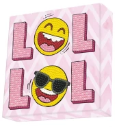 DOTZ BOX kūrybinis rinkinys piešimas deimantais LOL 15x15cm, 11NDBX024 kaina
