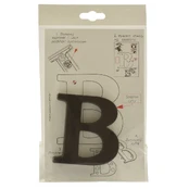 Buto raidė B, 9,5 cm, plastikas, bronzos sp. kaina