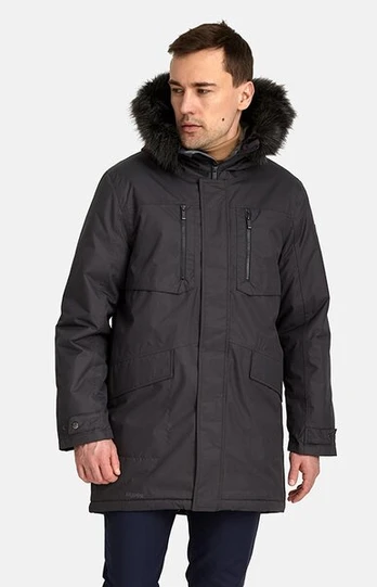 Huppa Vyriška žieminė parka DAVID, dark gray