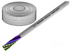 Wire | UNITRONIC® LiYY | 8x0,34mm2 | unshielded | 500V | PVC | Cu | grey kaina