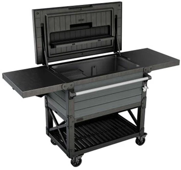 Keter Patio Cooler & Beverage Cart Pilkas