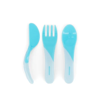 Twistshake - Learn Cutlery 6+m Pastel Blue