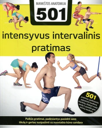 KNYGA 501 intensyvus intervalinis pratimas. Mankštos anatomija