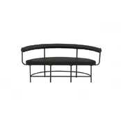 Stallhagen Bench - Black / Black PU kaina