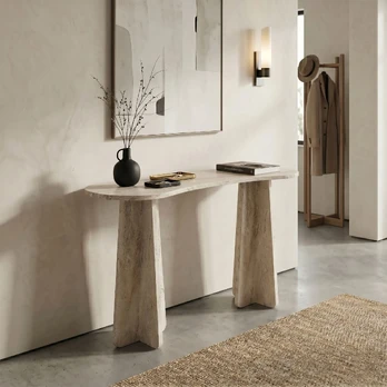 Komoda, „Hanah Home“, travertinas, 120 x 75 x 35