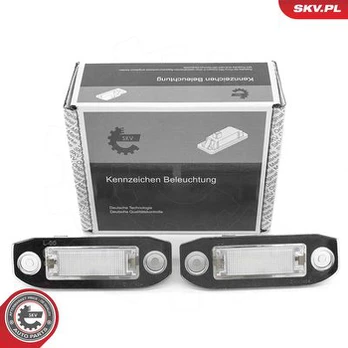 Valstybinio numerio apšvietimas ESEN SKV 72SKV522