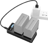 SMALLRIG 4086 BATTERY CHARGER FOR NP-F970 BATTERIES kaina