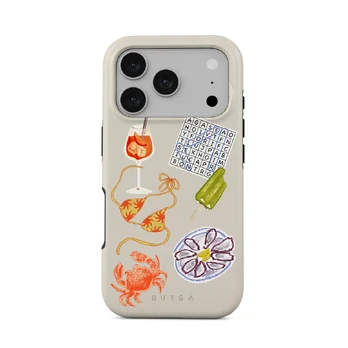 Seaside Muse - iPhone 17 Pro Case, Tough (MagSafe) / N/A
