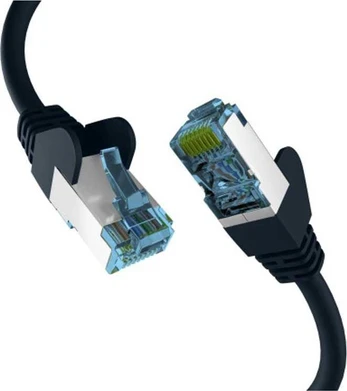 Triton M-Cab CAT7 Juodas 0.25M RAW CABLE RJ45/S/FTP LSZH 10GBIT CU LAN DSL