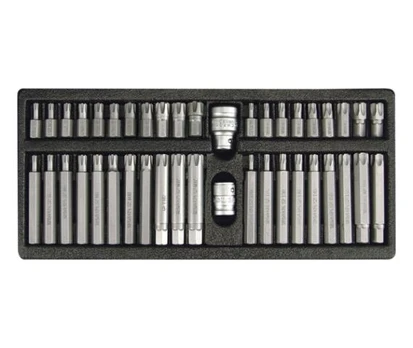 YATO TORX + RIBE GABALŲ RINKINYS 42 vnt. 0420