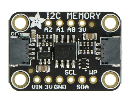 Atminties modulis Adafruit 5146, EEPROM, 24LC32, 32Kbit/4KB, QT/Qwiic