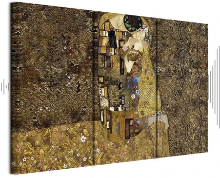 Paveikslas Bučinys Klimt įkvėptas