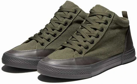 men's casual sneakers - olive t377