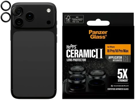 Panzer Glass PanzerGlass Hoops Ceramic Camera Protection iPhone 18 Pro | 18 Pro Max