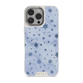 Ice Queen - Snowflakes iPhone 16 Pro Case, Elite Light (MagSafe) / Silver
