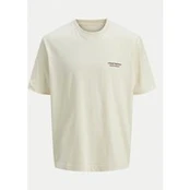 Jack & Jones Junior Marškinėliai 12274923 Écru Loose Fit