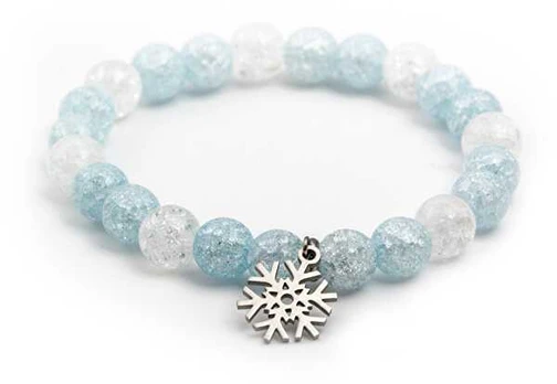 Agato Crystal bead bracelet MINK44 / 17