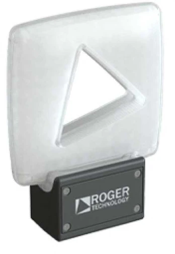 Roger Technology LED signalinis švyturėlis baltas, integruota antena