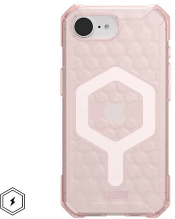 UAG Urban Armor Gear case ESSENTIAL ARMOR compatible with MagSafe for IPHONE 16e rose