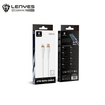 PVC USB-C – Lightning kabelis 27 W 100 m LC545 TC-I Lenyes