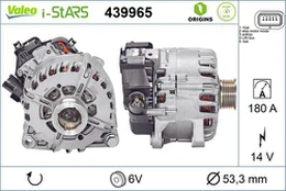 VALEO VAL439965 Alternator kaina