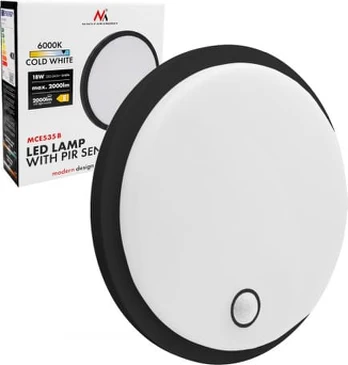 Maclean LED lamp with motion PIR sensor MCE535 B