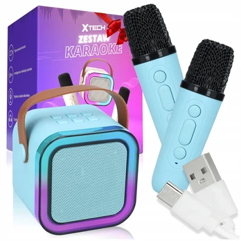 Vaikiškas karaoke rinkinys Xtech, 2 mikrofonai