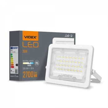 Prožektorius LED 30W, 2700Lm, 5000K, Videx F2e