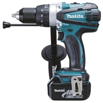 Makita DHP458RTJ grąžtas 2000 RPM Juoda, Mėlyna