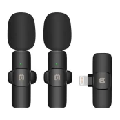 Wireless microphone Puluz PU3150B Lavalier Type Wireless microphone Puluz PU3151B Lavalier Type Lightning kaina