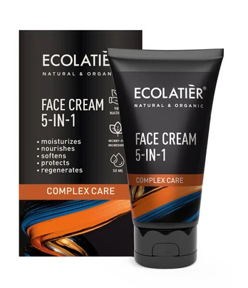 Veido kremas 5-in-1 Ecolatier Complex, 50 ml