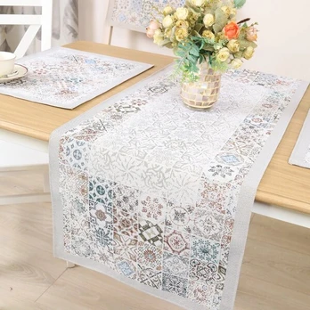 Textile Idea stalo takelis Malaga, 45x140 cm
