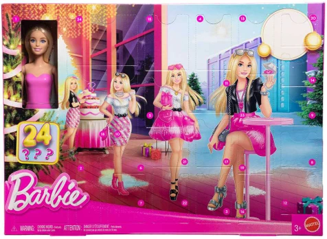 Barbie advent calendar Fab 2025