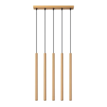 Pendant lamp PASTELO 5L gold gaismeklis