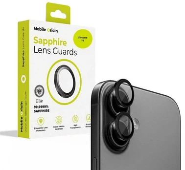 Mobile Origin Sapphire Lens guards, juodas - iPhone 17
