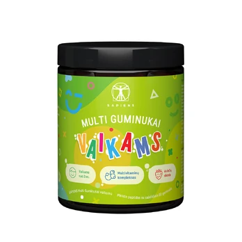 Multi guminukai vaikams, 60 gum.