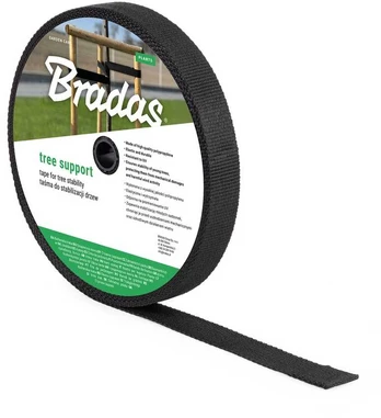 Medžių tvirtinimo juosta Bradas TREE SUPPORT, 30 mm x 25 m