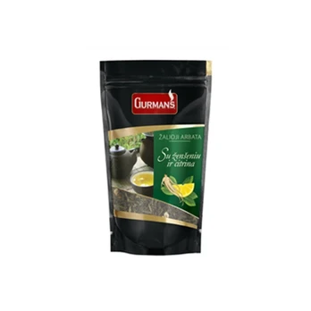 Žalioji arbata su imbieru ir citrina GURMAN'S, 90 g
