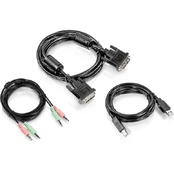 TRENDnet Kabelset DVI-I, USB und Audio KVM TK-232DV 1.8m kaina