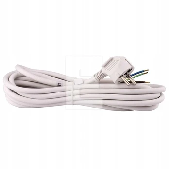 Emos Baltas jungiamasis laidas 3x1,5 mm², 5 m