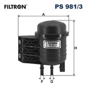 Kuro filtras FILTRON PS981/3