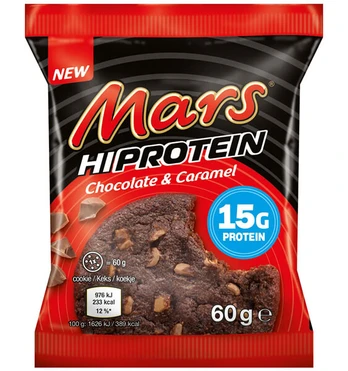Mars High Protein Cookie, Chocolate &amp; Caramel, 60 g