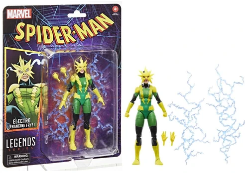 Hasbro Marvel Spider-Man Electro Francine Frye figure 15cm