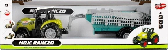 Mega Creative Traktor su priedais Moje Ranczo